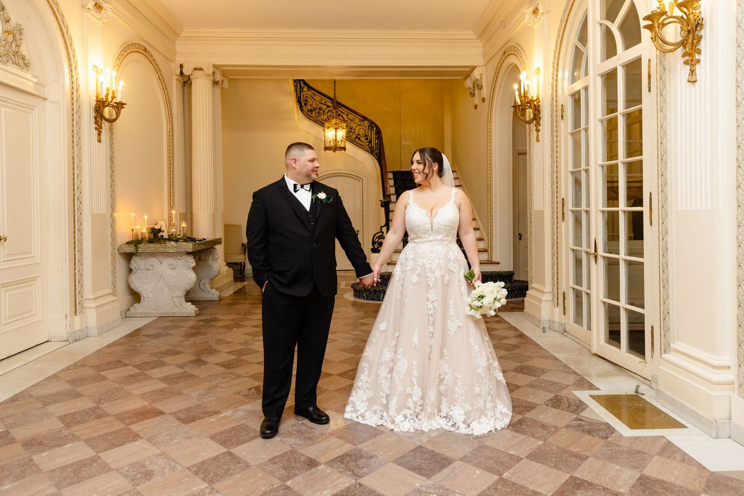 Tupper Manor Wedding MA Documentary Wedding Photographer Massachusetts Estate Wedding Venue Ceremony Reception Ballroom Indoor