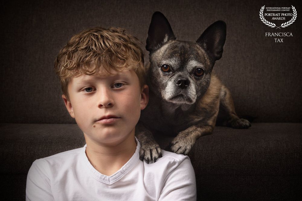 Kinderportret met pure blik – portretfotografie in Breda door Francisca Tax