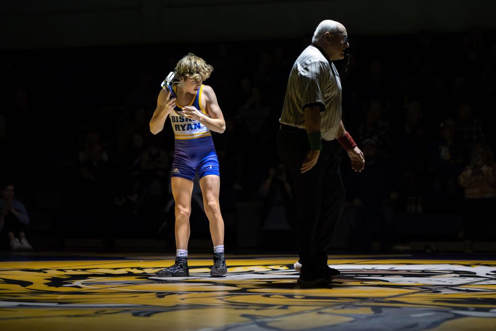 Bishop Ryan High School Wrestling Sports Action Photography - Emma Nicole Photography