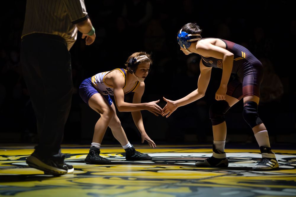 Bishop Ryan High School Wrestling Sports Action Photography - Emma Nicole Photography