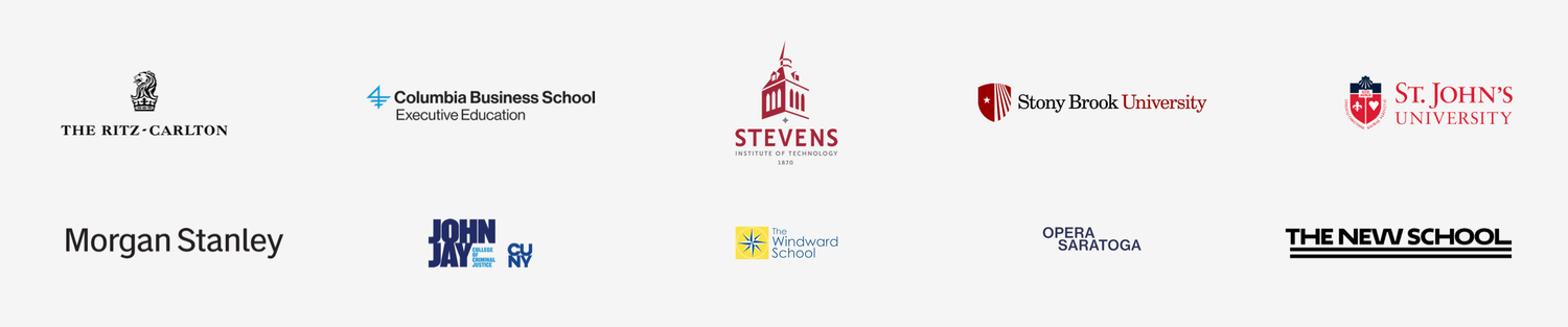 logos of university clients