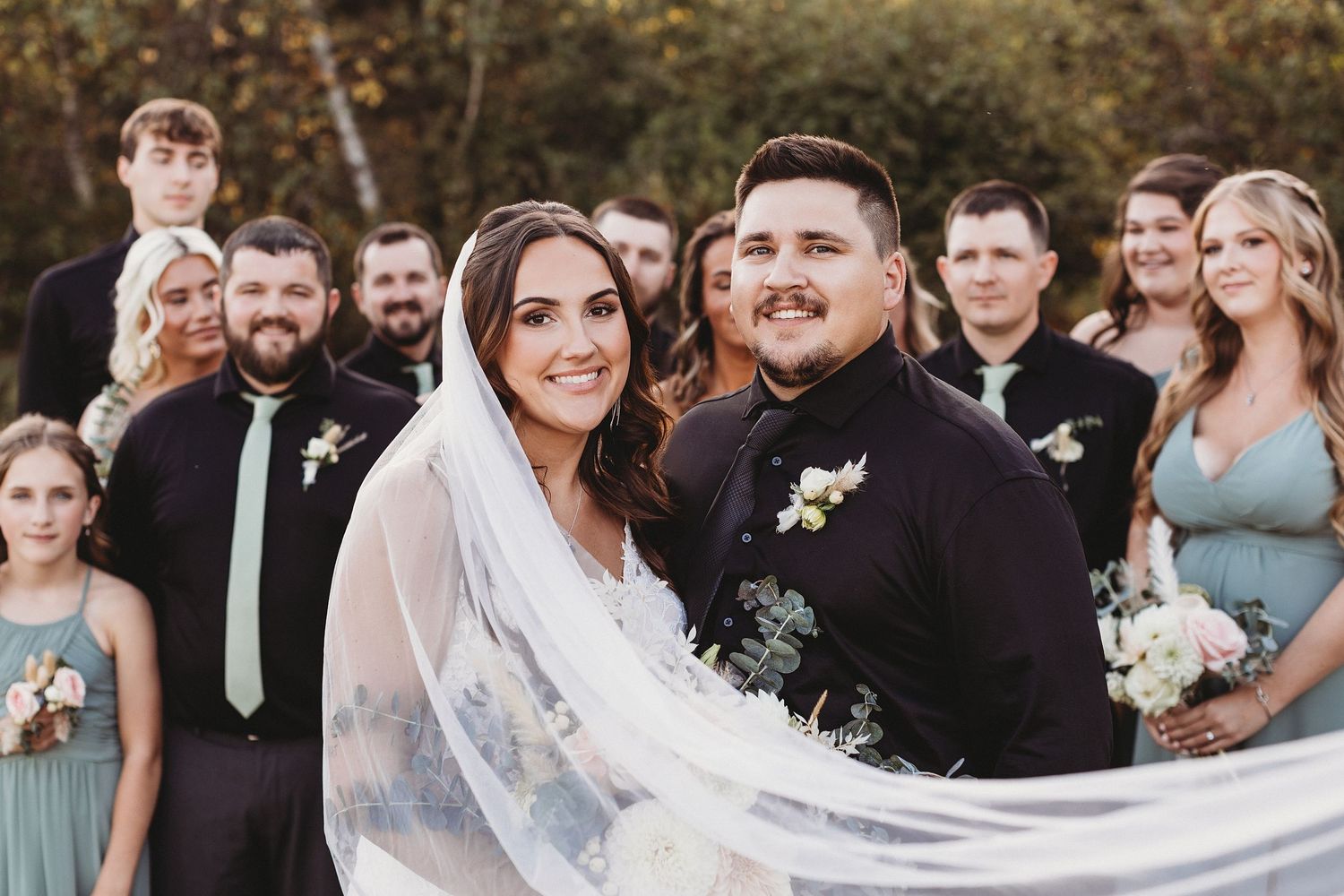 maine engaged couple getting married on wedding day