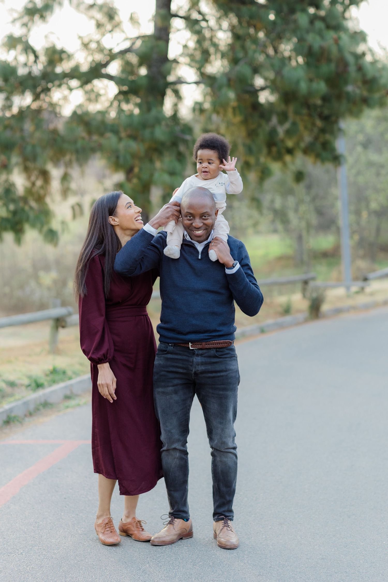 Modern family portrait in Johannesburg. Modern family photography