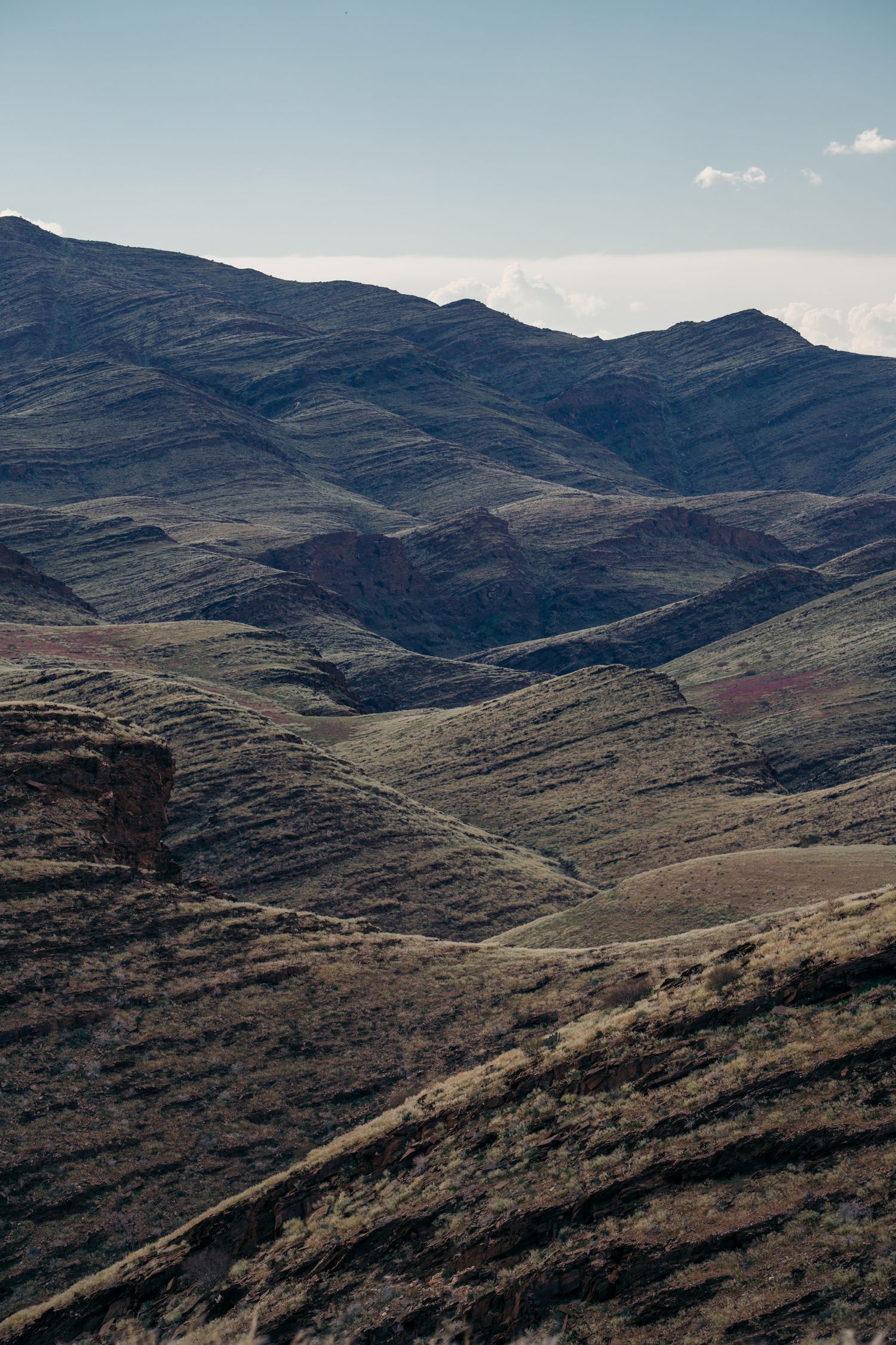 montagnes vertes namibie