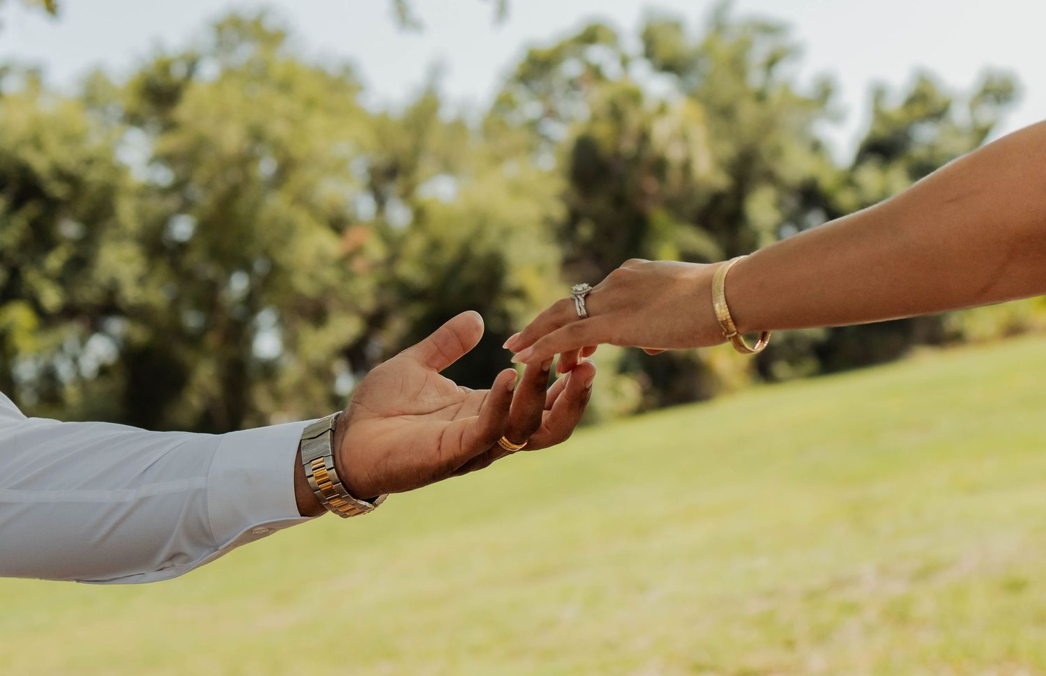 whimsical photo of wedding
