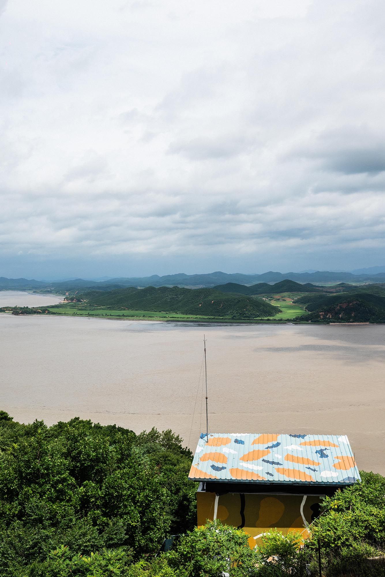 Jogang Observatory at Aegibong Peace Eco Park