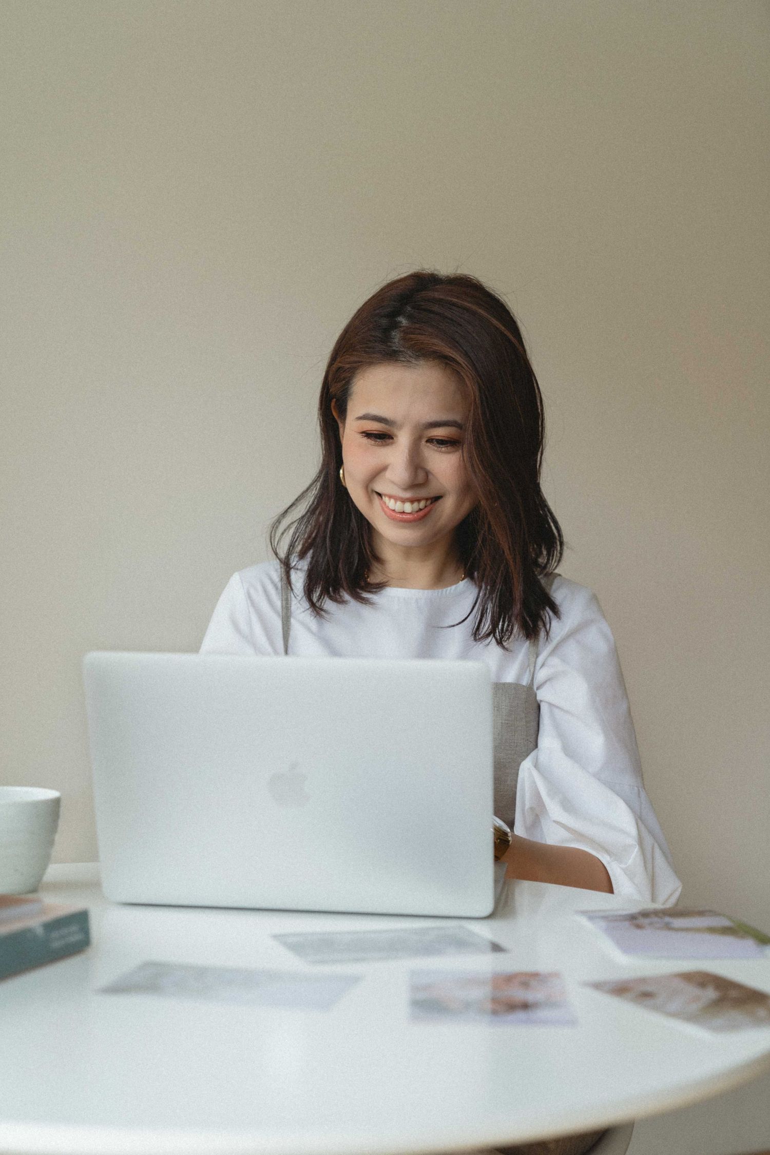 Miki Sakai planning a personal branding photography session in Tokyo