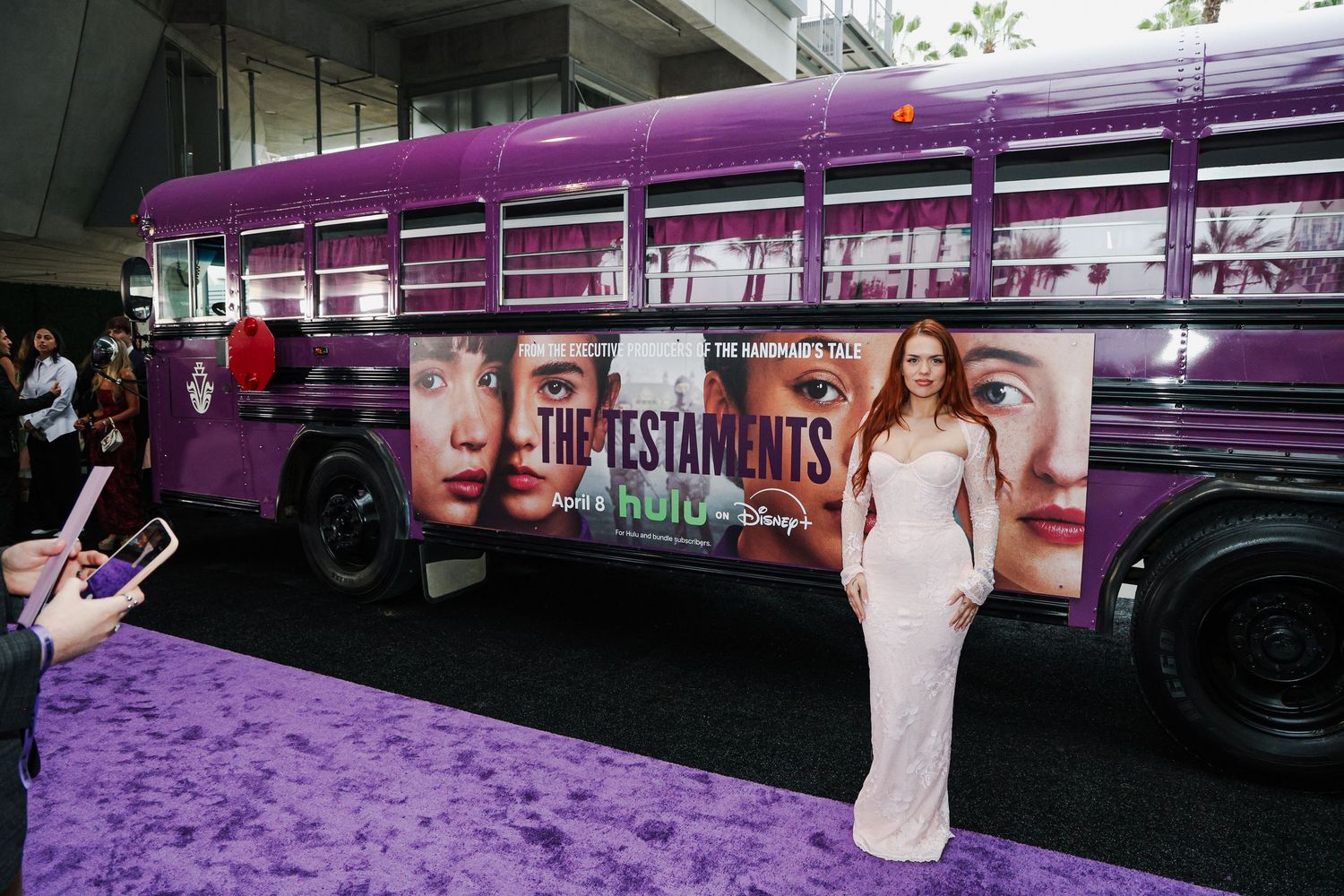 Los Angeles premiere of Hulu's The Testaments held at the Academy Museum of Motion Pictures.
