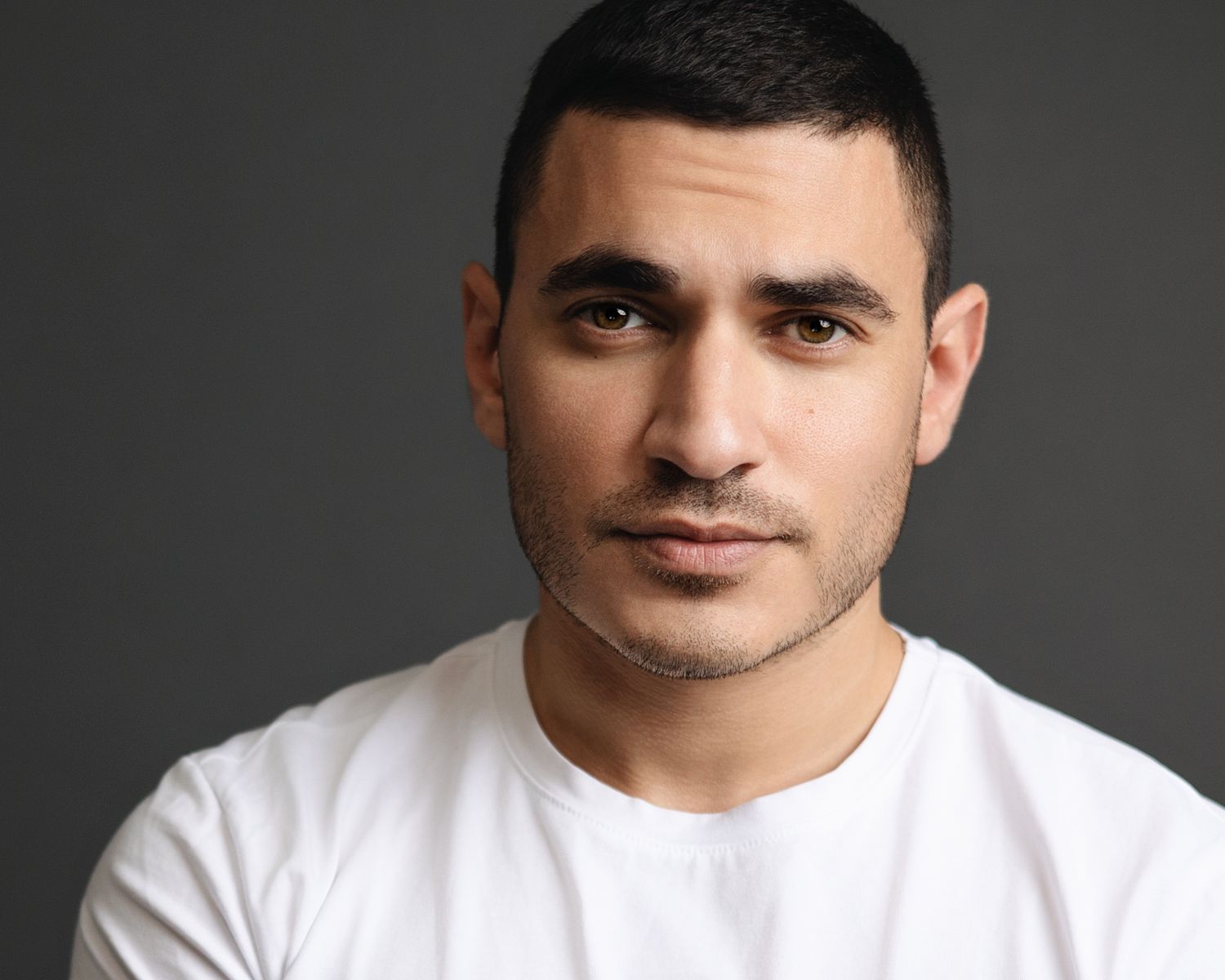 Male actor headshot for casting and professional portfolio