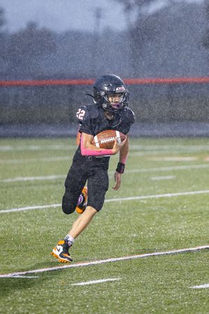 Rainy games don’t stop them!