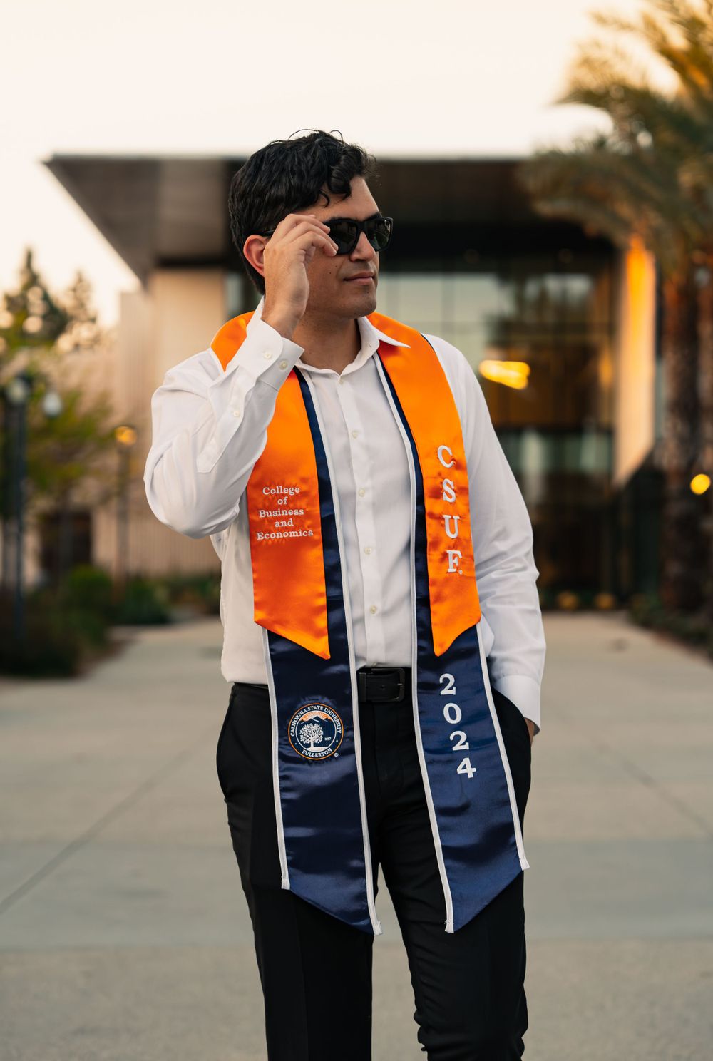 Graduation. California state university Fullerton. Orange county, College