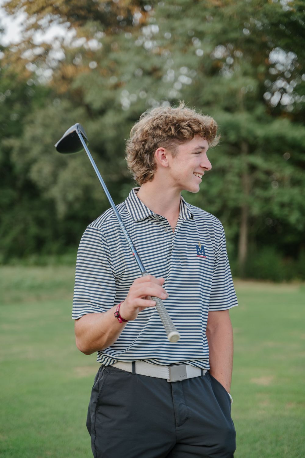 Golf senior photo