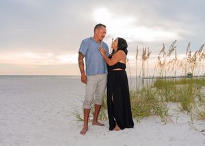 St Pete Beach-Family-sunset photo session with BE Jazy Photography-St Pete Beach Photographer