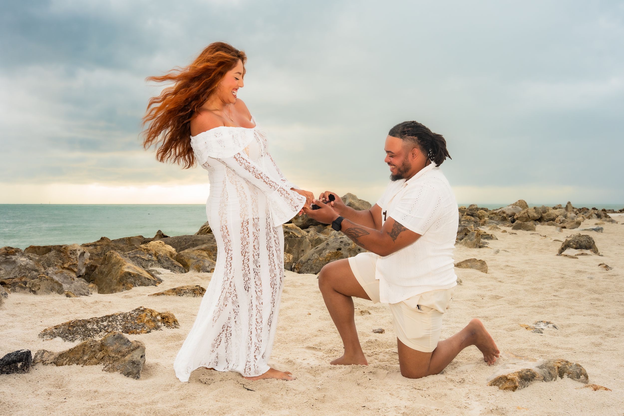 Clearwater Beach-Couples-Engagement photo session with BE Jazy Photography-Clearwater Beach Photographer