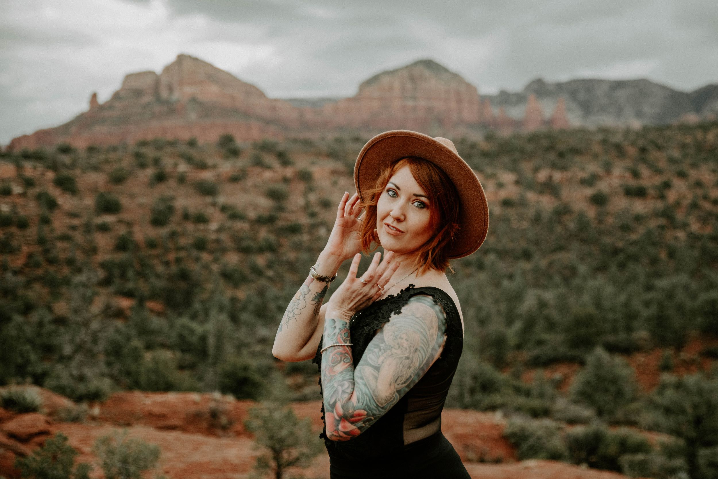Holly in Sedona