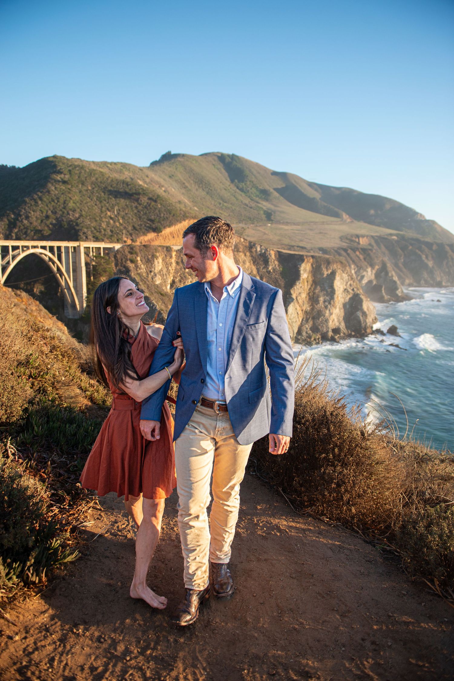 Big Sur engagement session