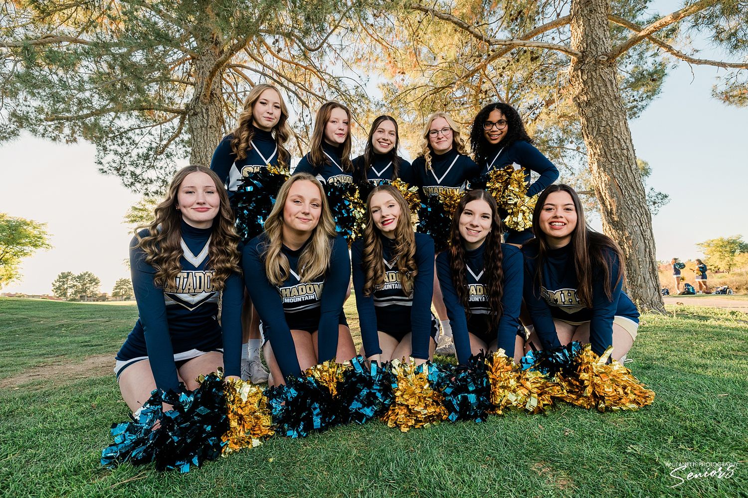 Phoenix Arizona Team Sports Banner Pictures by Anjeanette Photography Graduation High School Seniors AZ