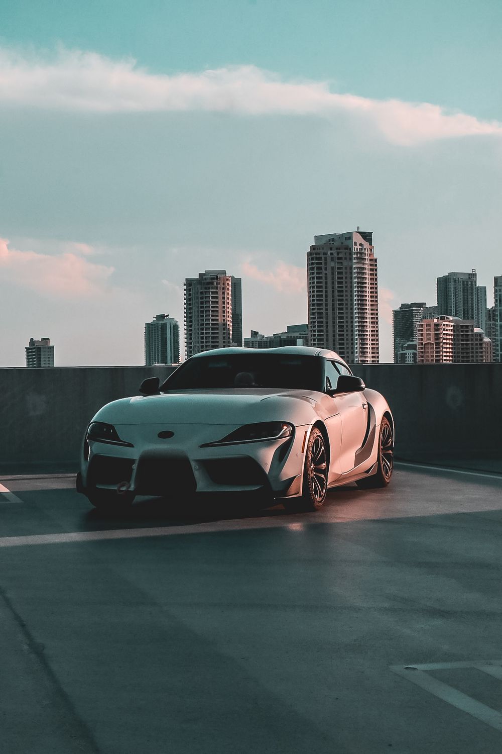Parking Garage-Toyota-Supra-MK5