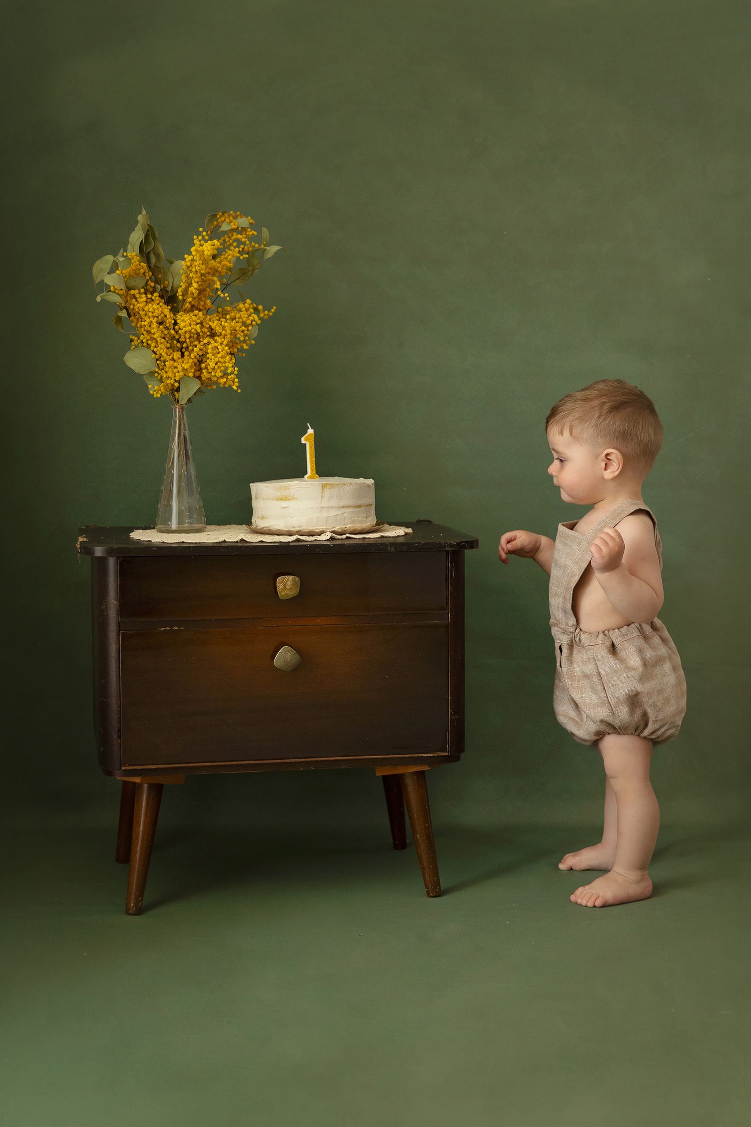 Sedinta foto cake smash Timisoara - studio fotograf Madalina Craciun