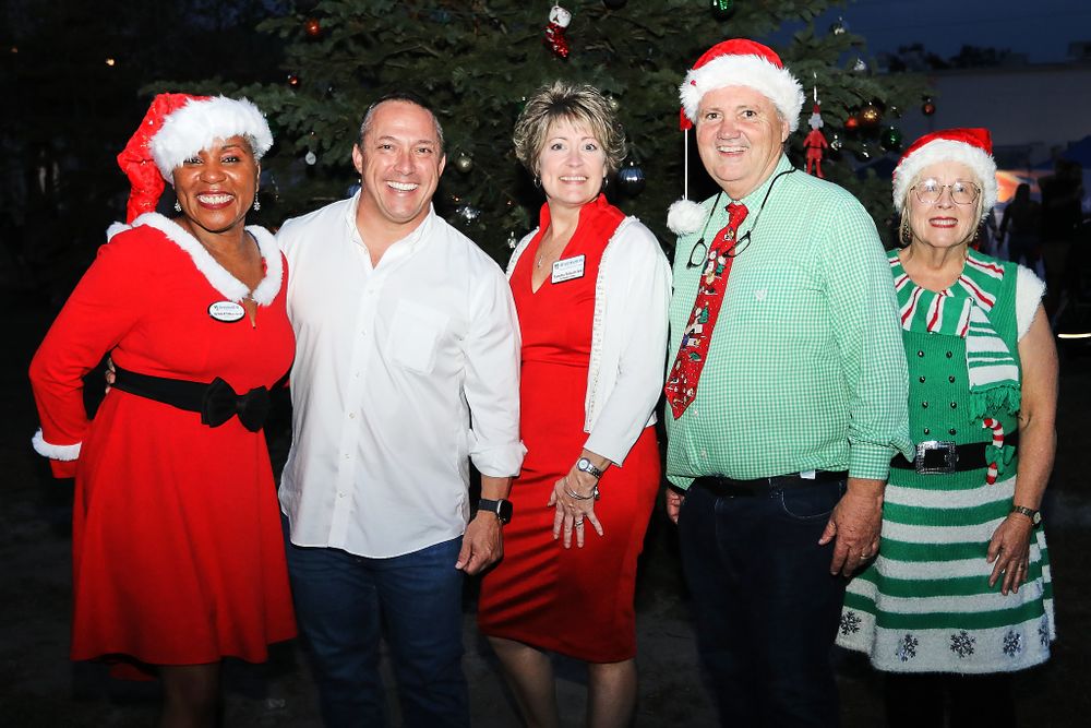Corporate Tree-Lighting Event with the Hillsborough County Chamber of Commerce