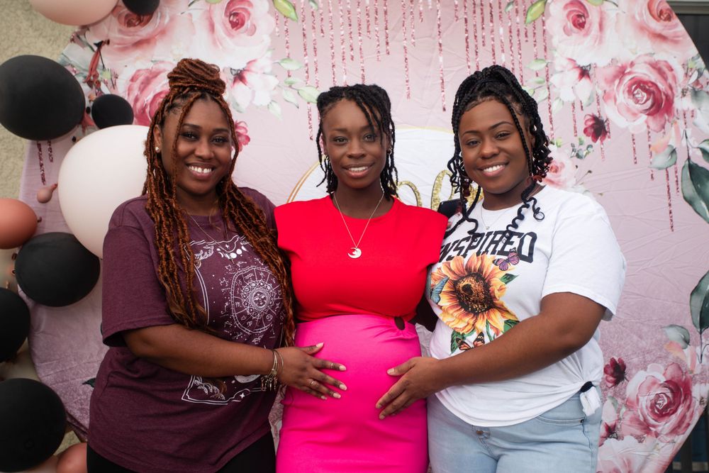 Baby Shower celebration with friends and family