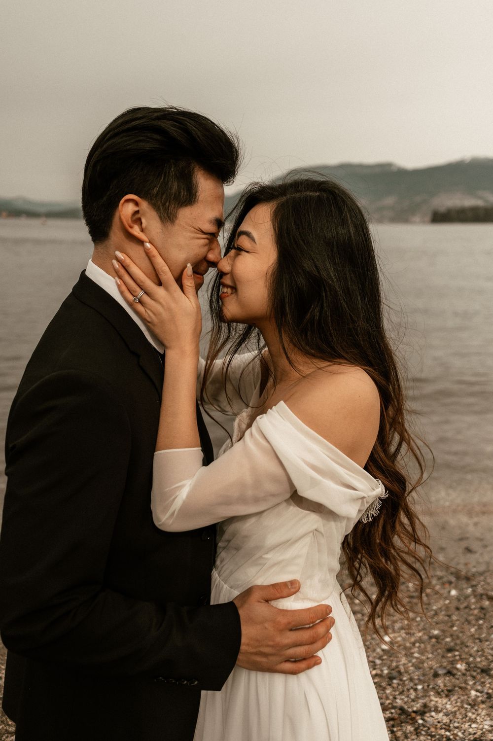 Creative Lifestyle Photography by Marina Dams Elopement Couple Photoshoot Vancouver