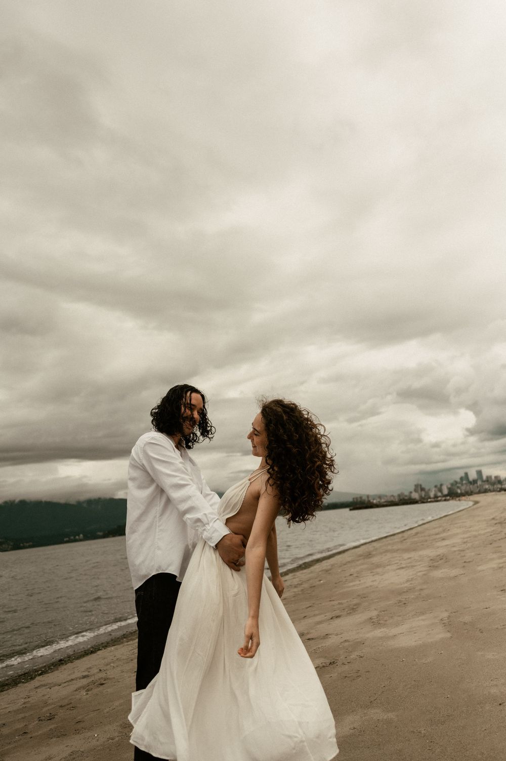 Creative Lifestyle Photography by Marina Dams Engagement Couple Photoshoot Vancouver