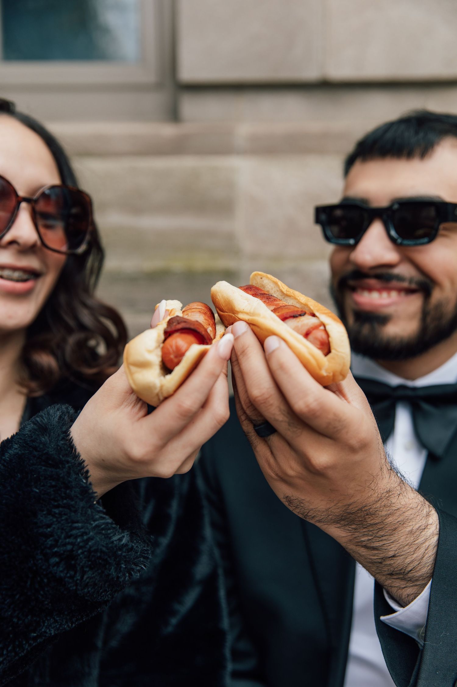 wedding elopement downtown chicago