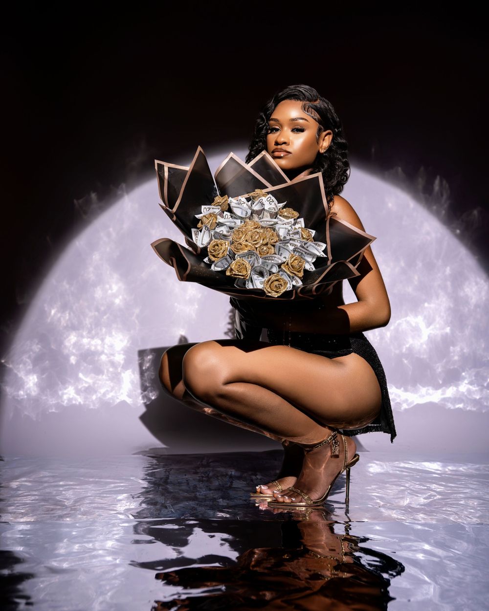 Libra Season studio portrait — fashion editorial by Timoy B Photography.