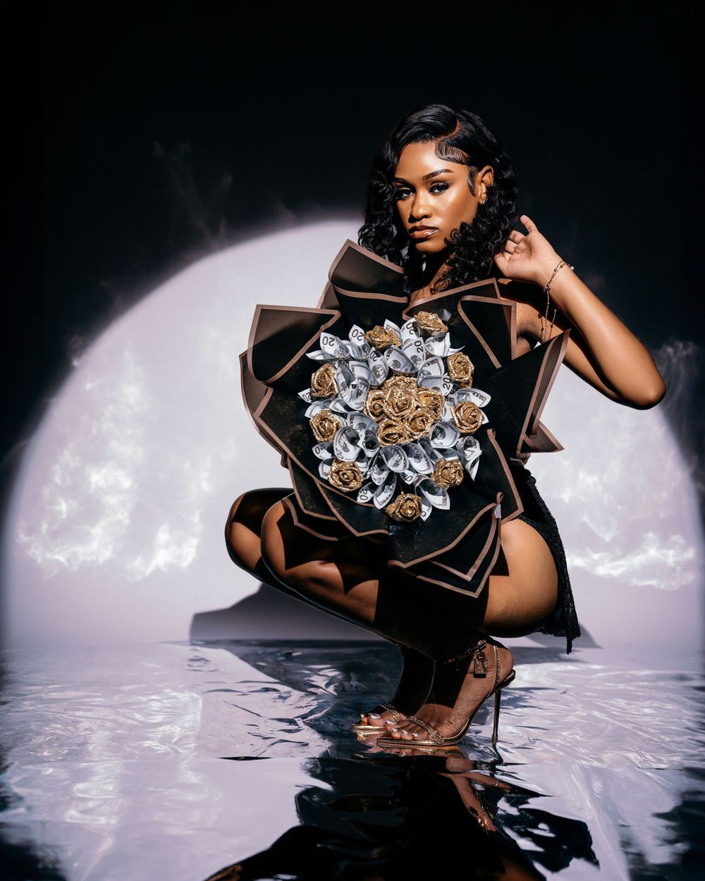 Libra Season studio portrait — fashion editorial by Timoy B Photography.