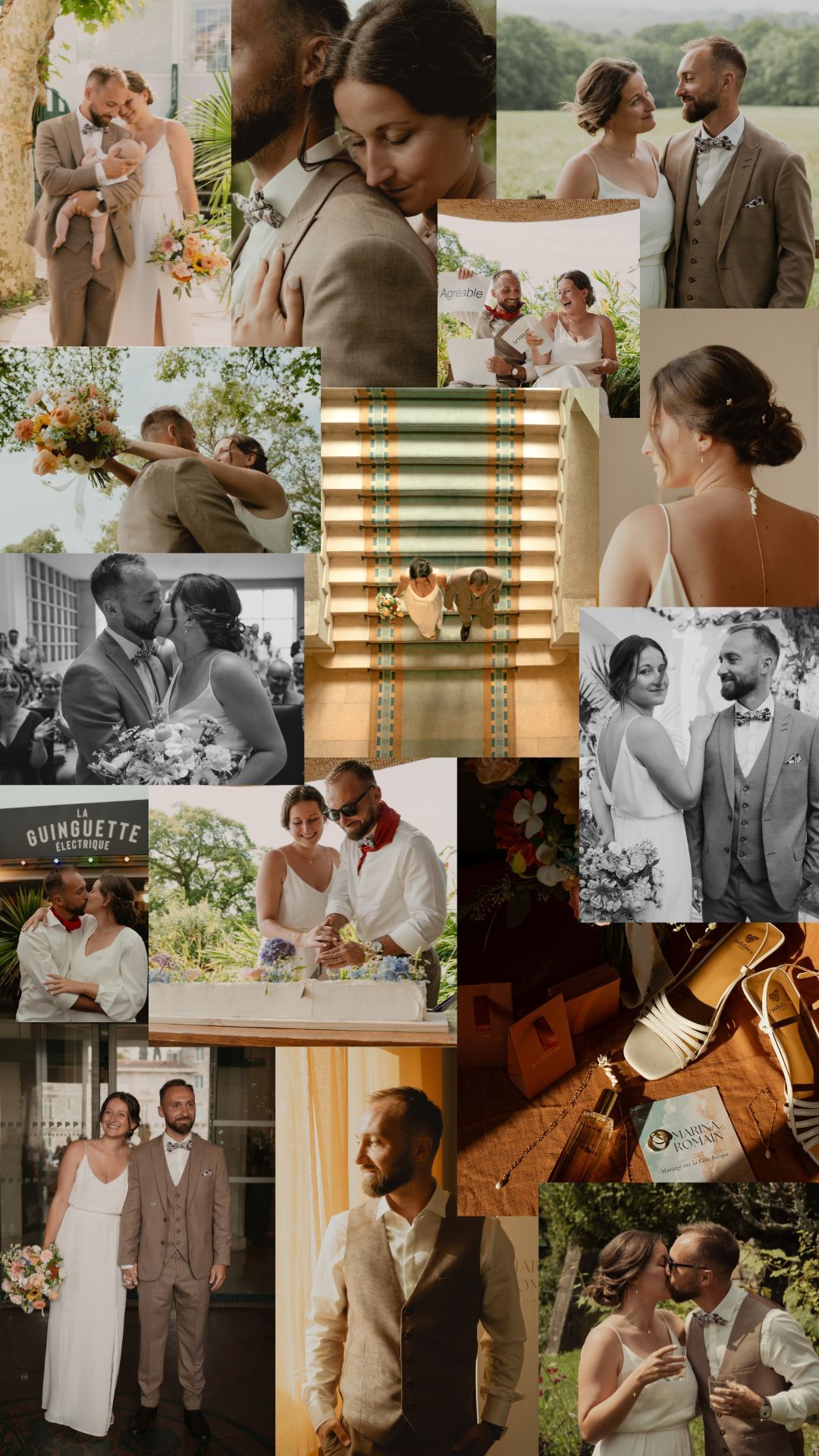 mariage biarritz au pays basque cérémonie civile mairie de biarritz photographe Fantine
