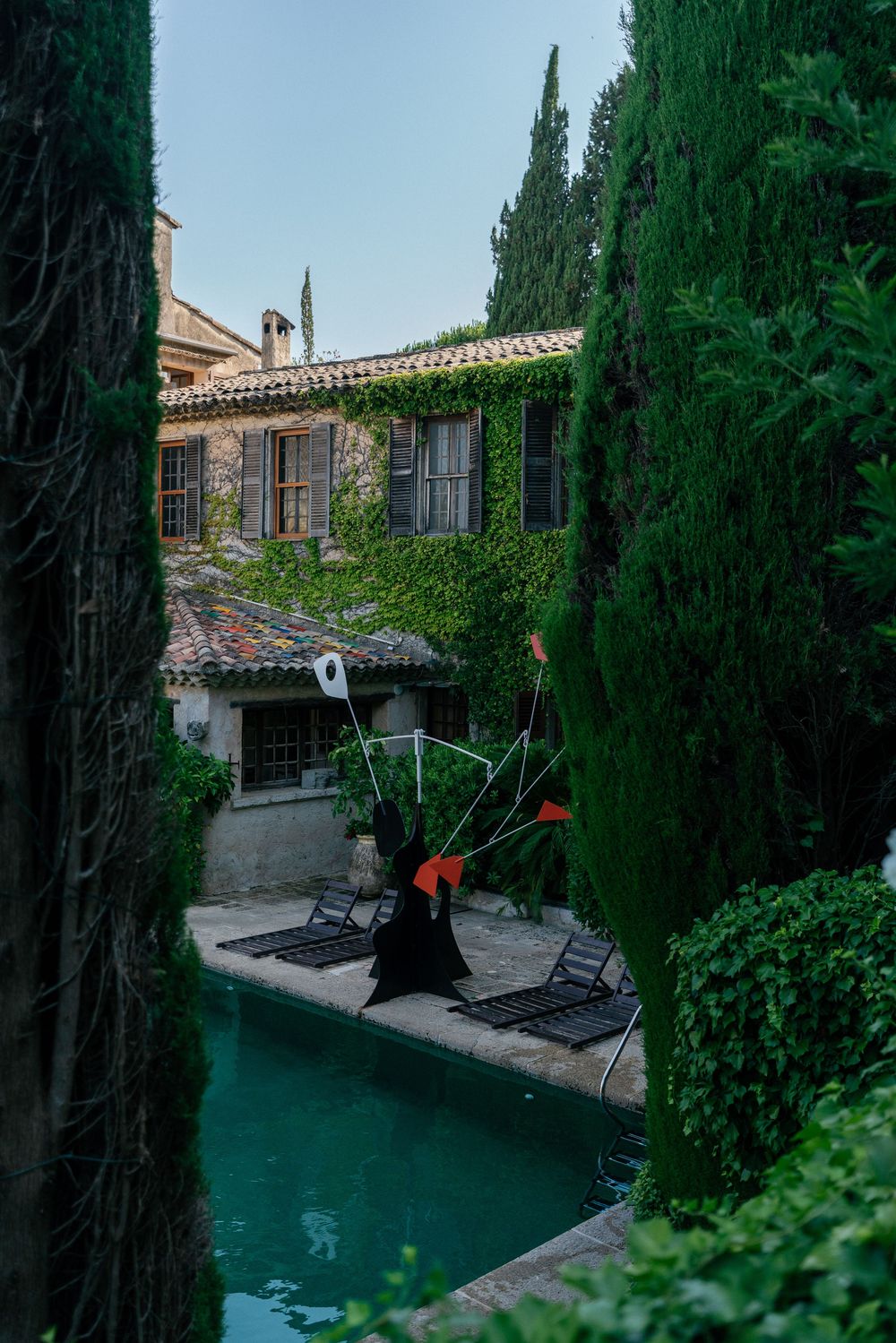 Photo de lieux, lors d'un destination Wedding à Saint Paul de Vence - Lieux La Colombe D'Or
