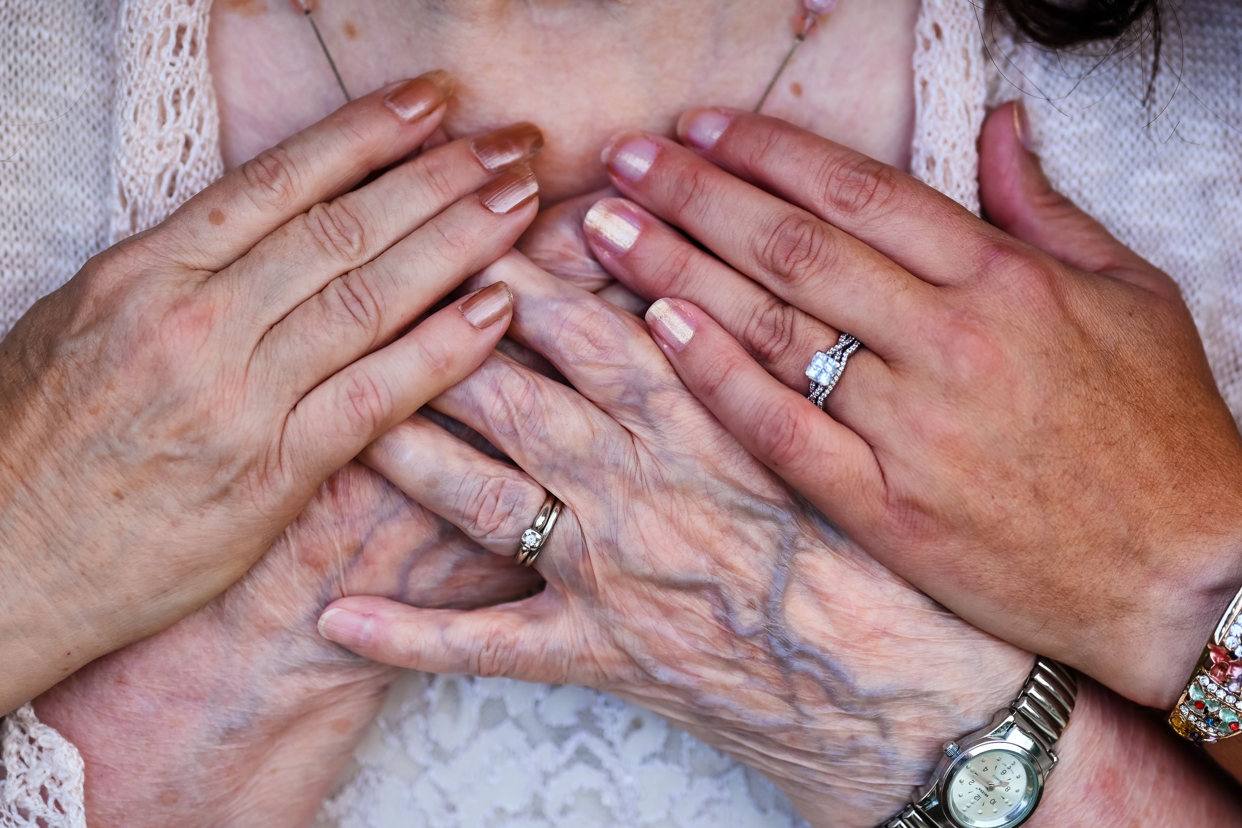 Mother & Daughter hands