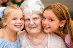 Great-grandmother & great-granddaughters