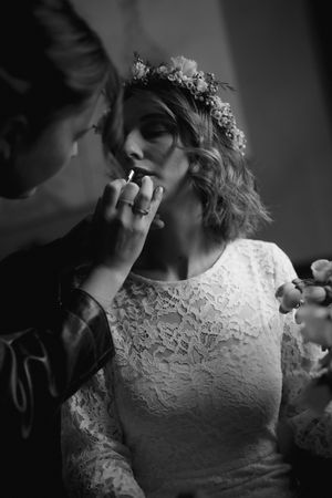 līgavas makeup, līgavas gatavošanās