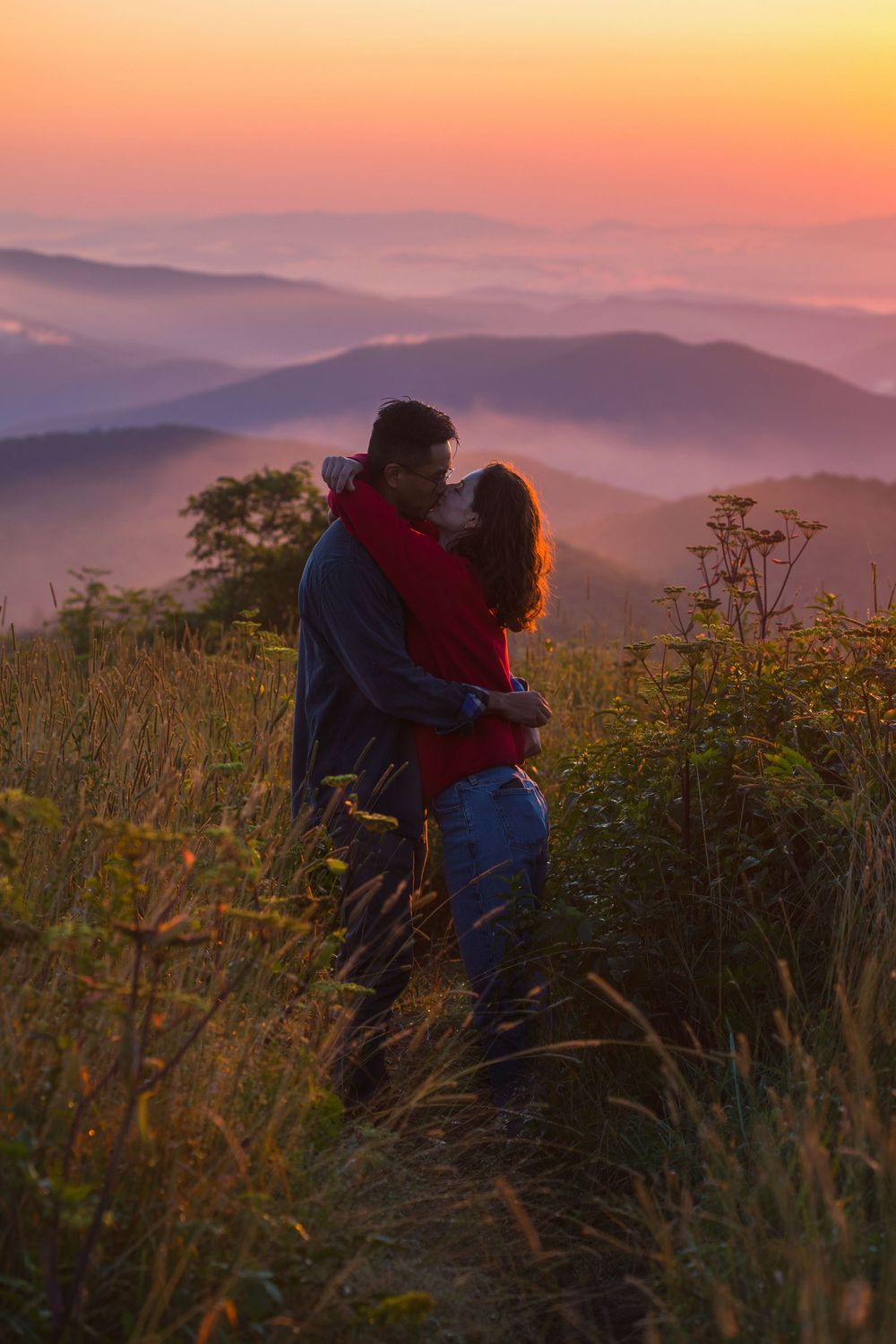 Blue Ridge Parkway Engagement Elopement Photography