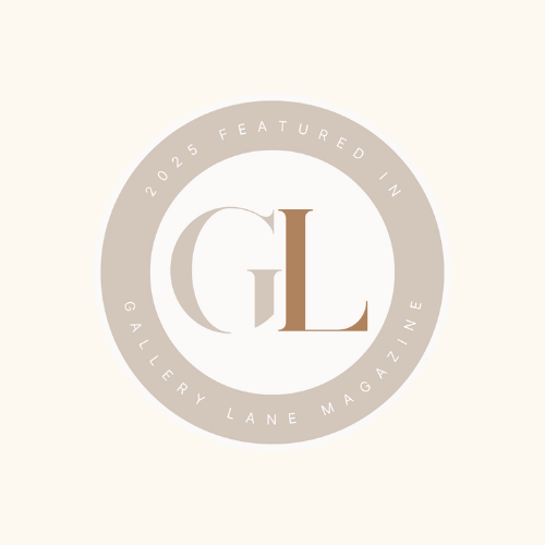 Elegant gray and white circular logo designs with CL monogram arranged in a horizontal row.