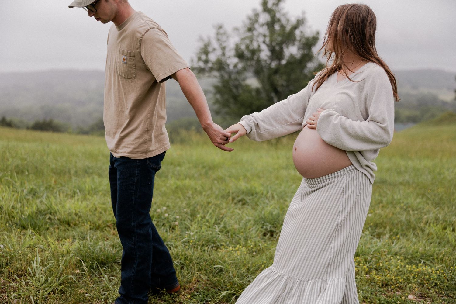 summer maternity photos in springfield missouri
