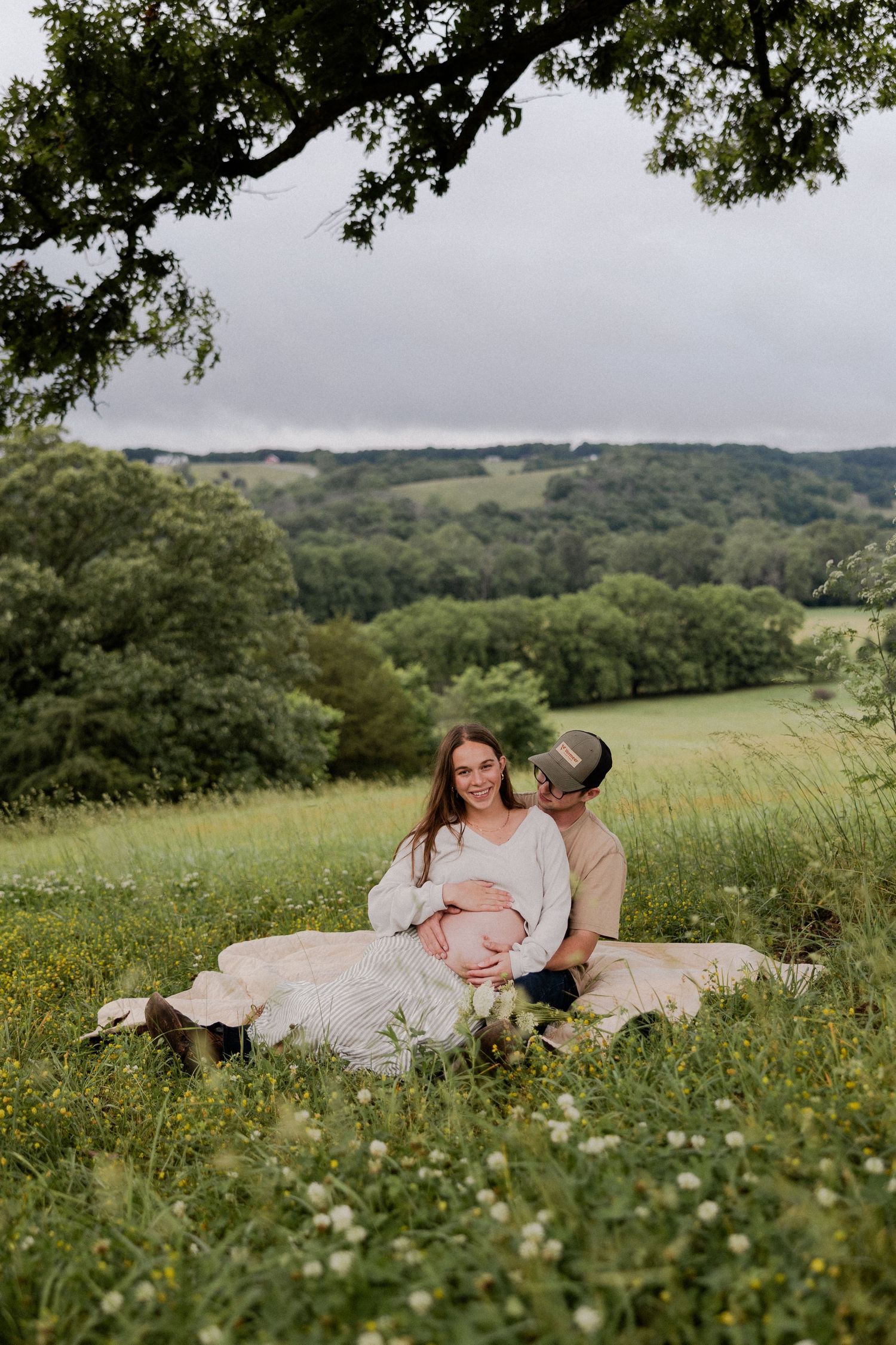 springfield missouri maternity photos in the summer