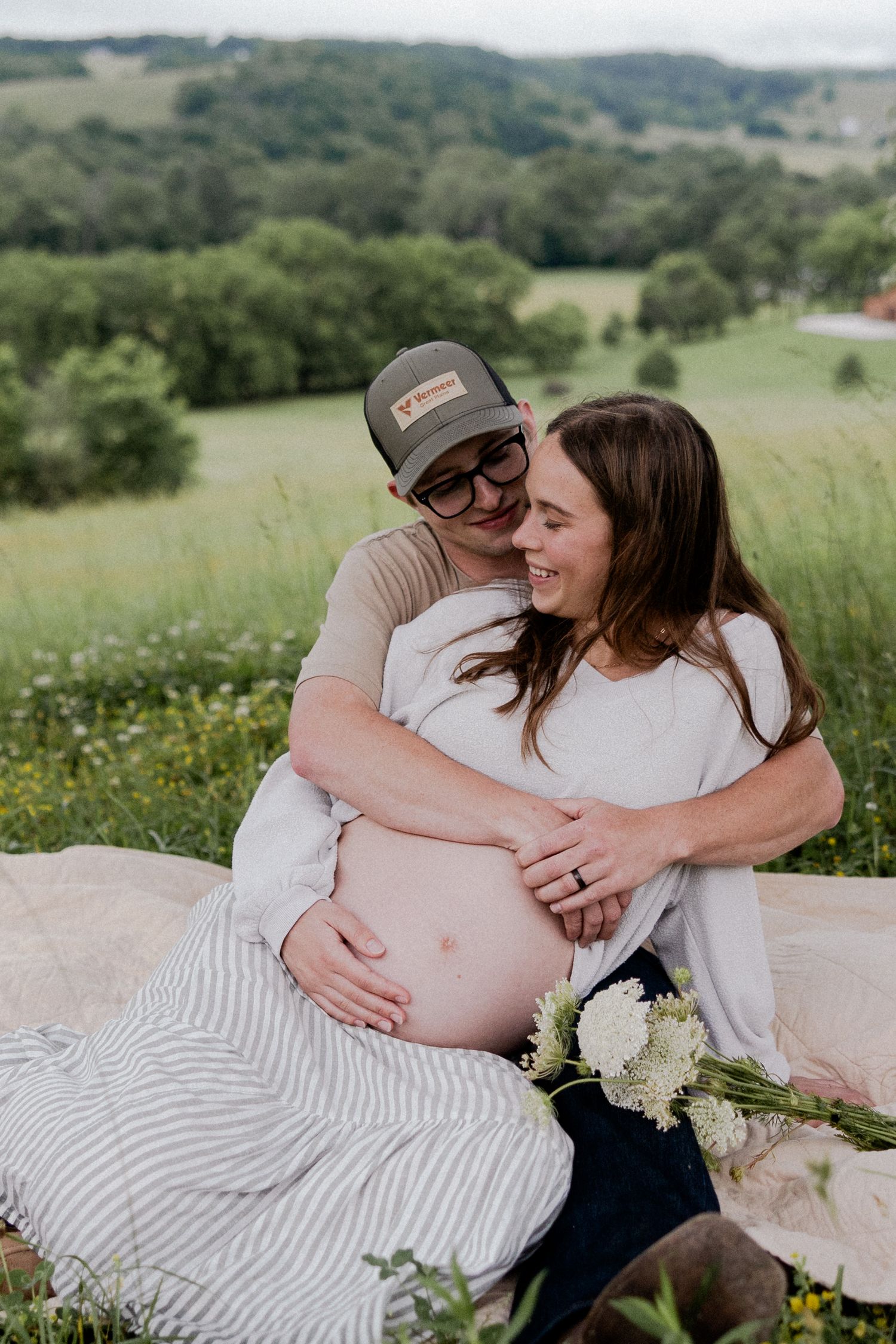 summer maternity photos in springfield missouri