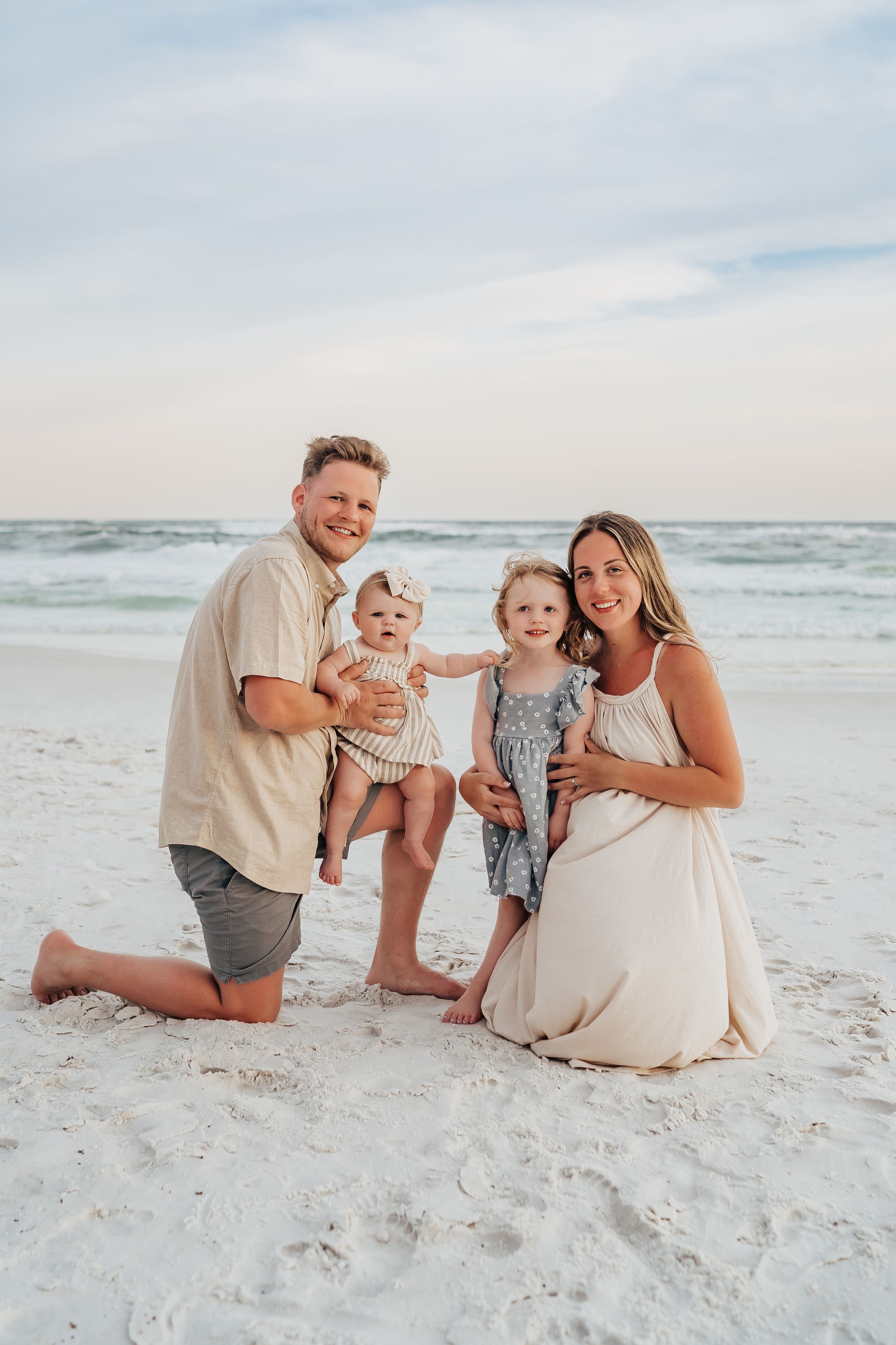 Family Destin Florida Sunset Beach Photographer Photo Session