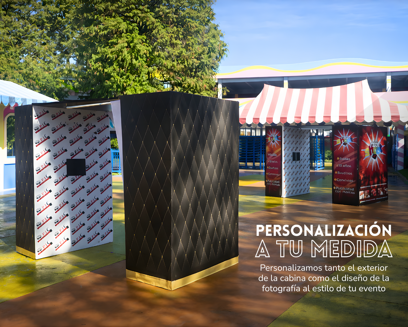 cabina personalizada para eventos en Guatemala