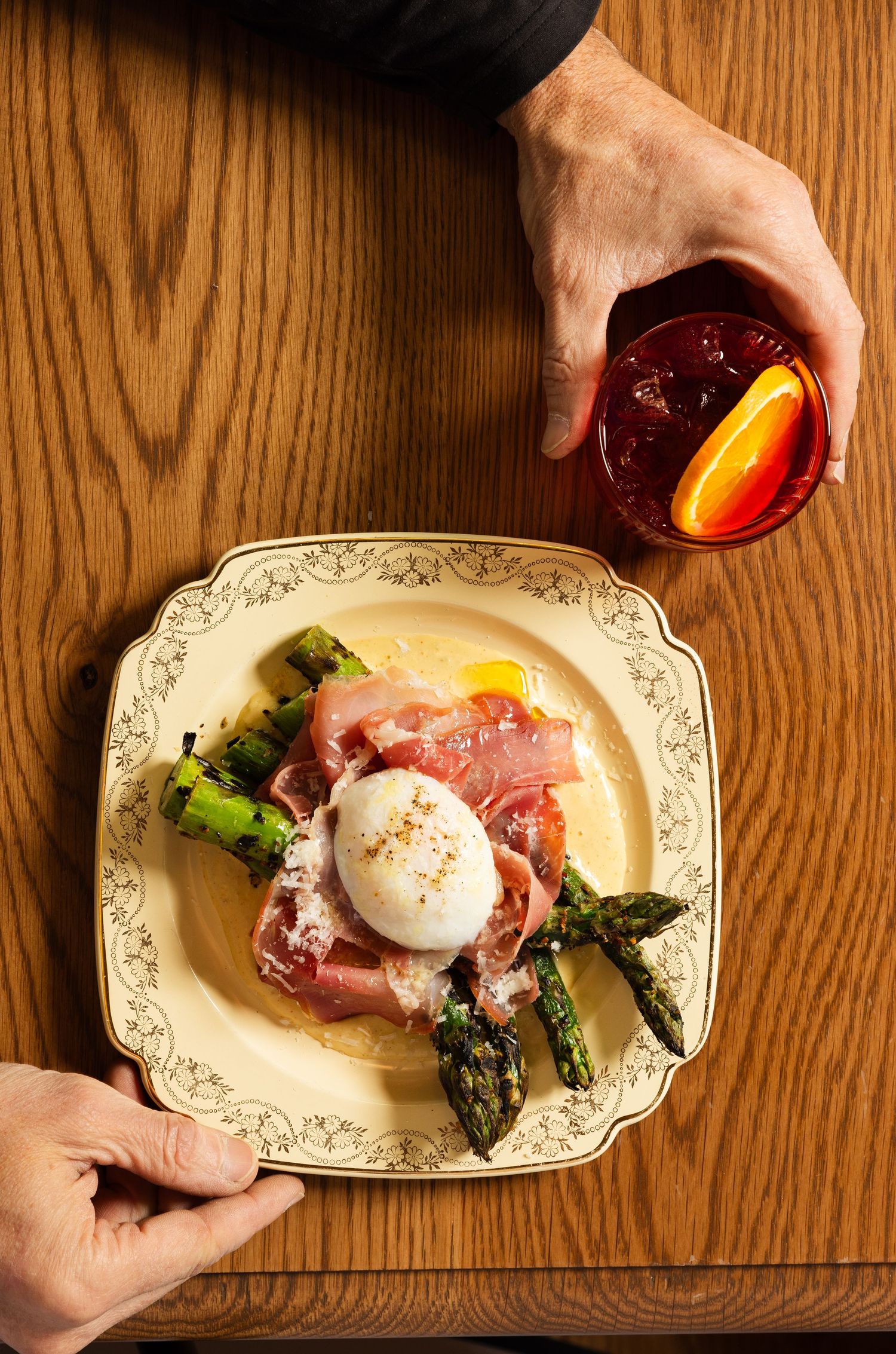 Eva's Restaurant, SLC, UT. Beautifully plated, shot in warm, soft lighting.