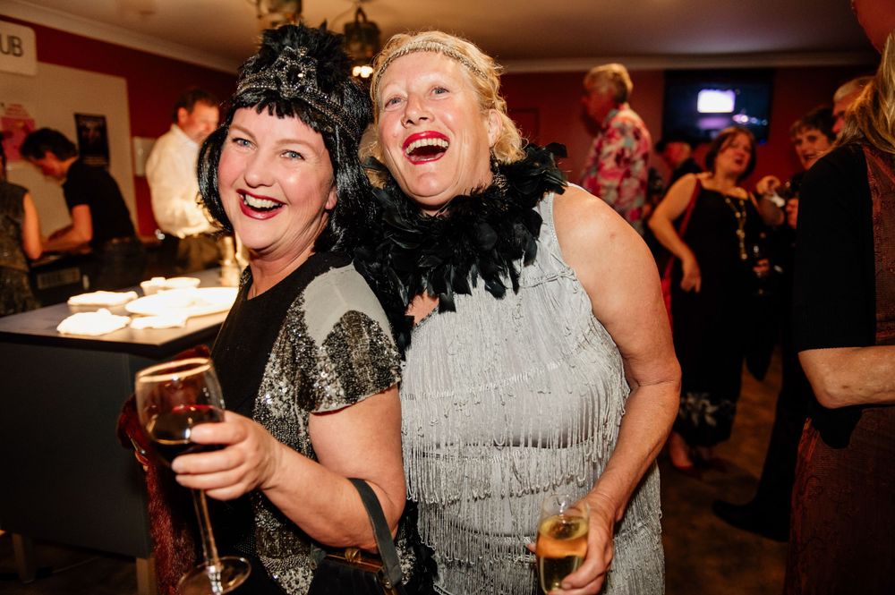 Themed event hosted by Dorrigo Golf Club at the Dorrigo Dramatic Club Old Gazette Theatre image taken by photographer Lou Walpole