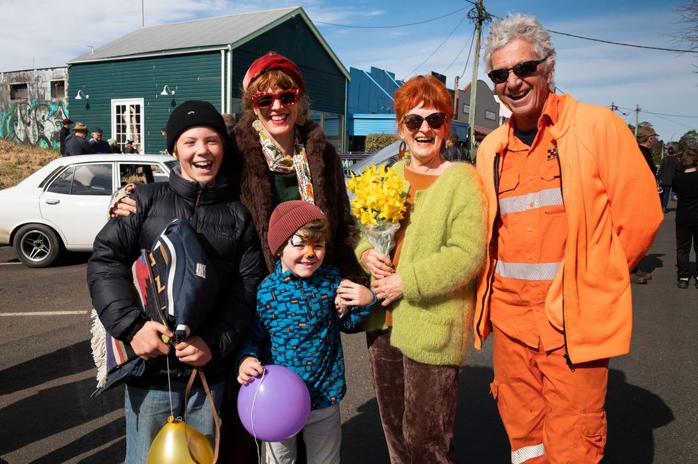 Townsfolk enjoying themselves at the Dorrigo Handmade Markets, formerly ‘Made in Dorrigo'