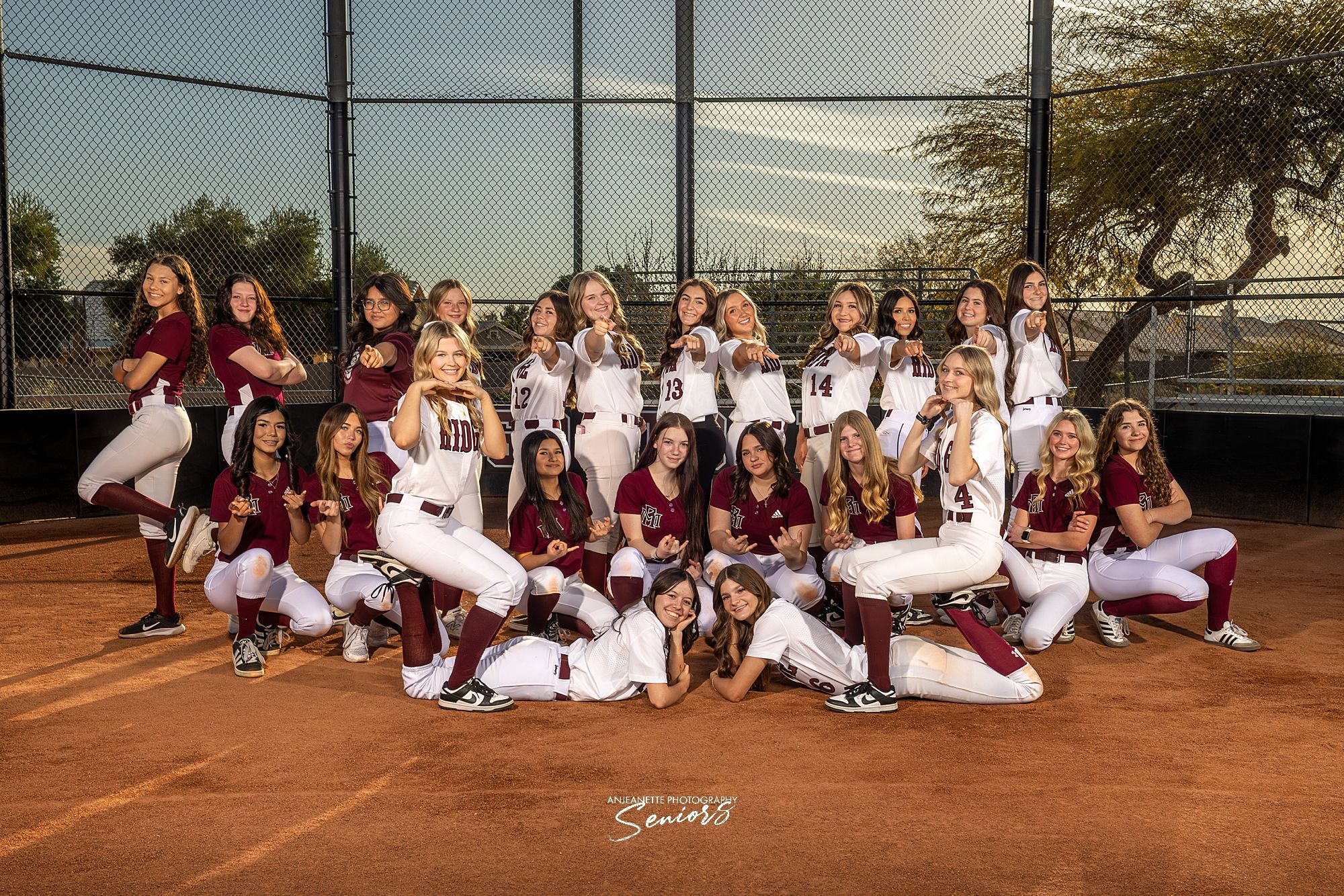 best high school team photo packages in phoenix valley az sports photographer Banner Pictures  Anjeanette Photography
