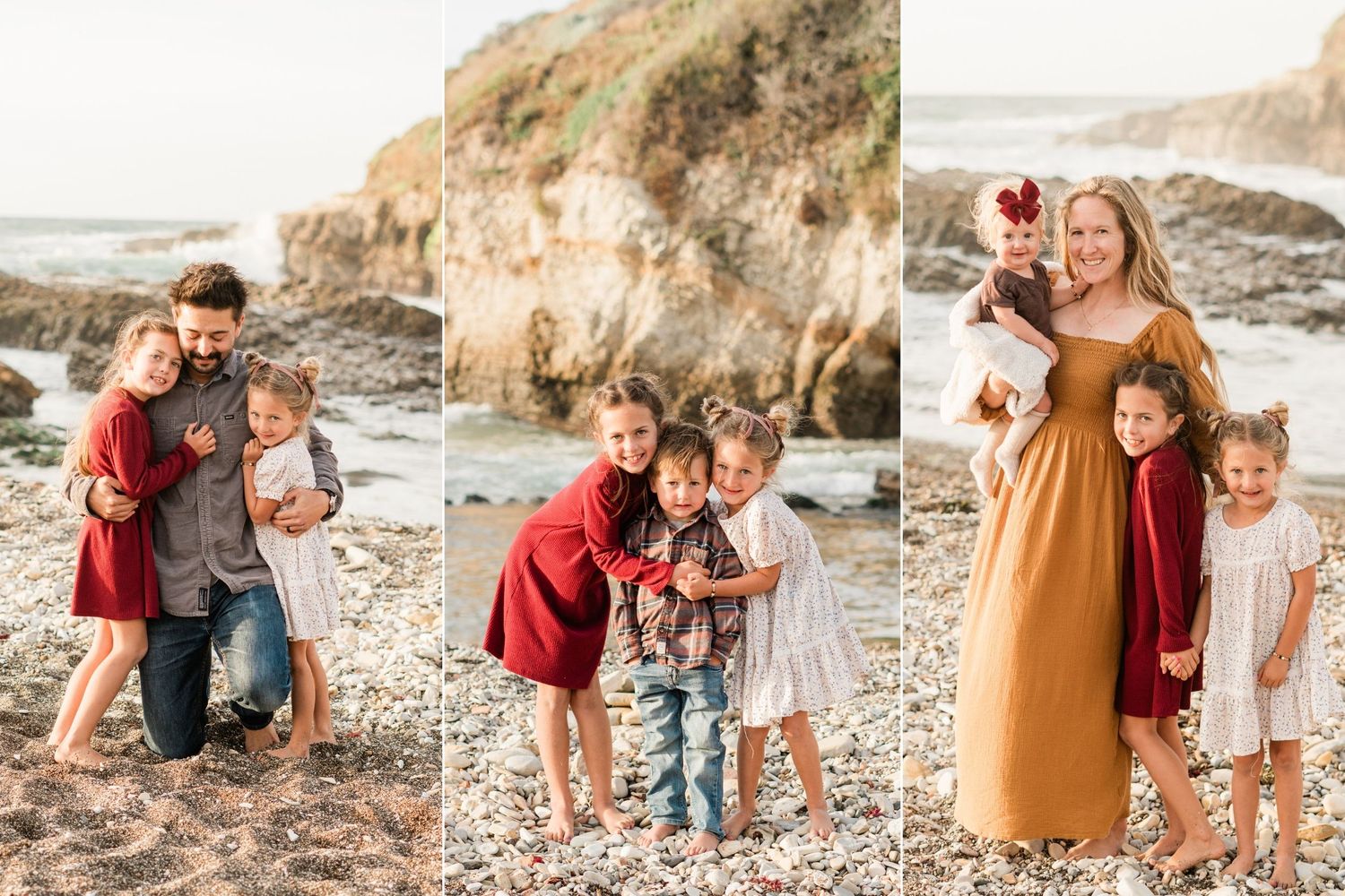 family session at Montana de Oro with sweet family | fall family photos | San Luis Obispo family photographer fall mini sessions