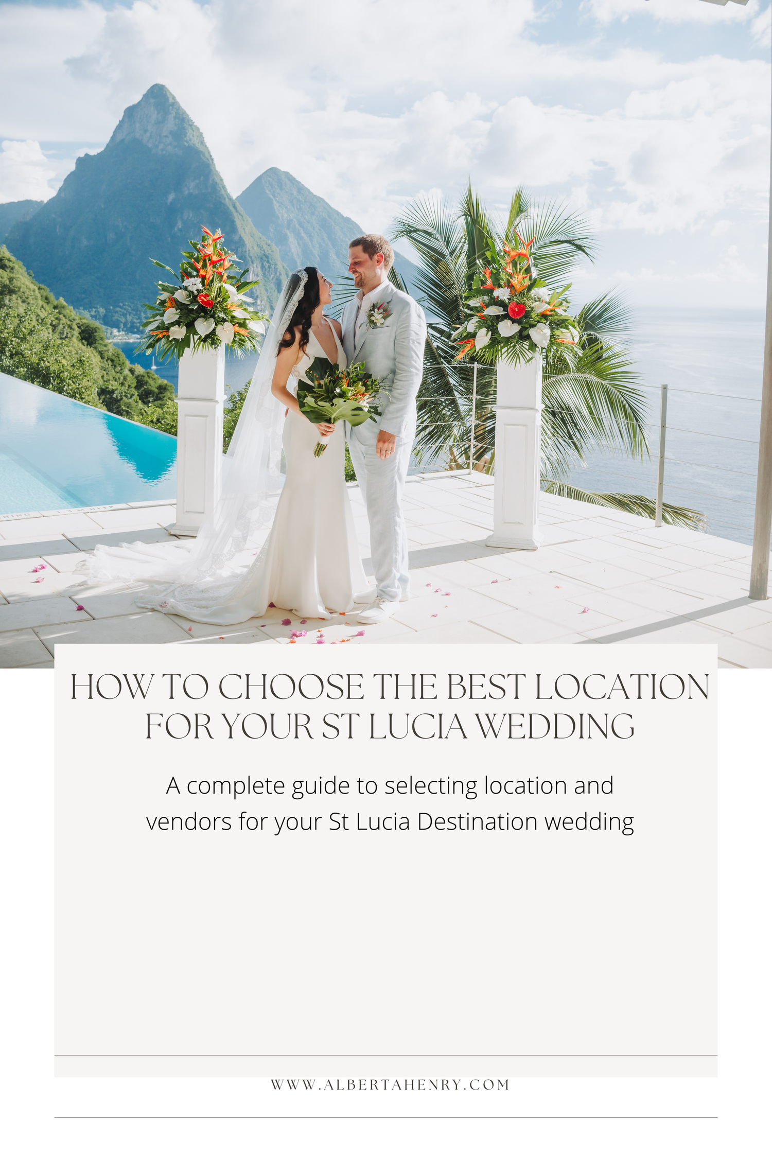 getting married in st Lucia- finding wedding location in St Lucia