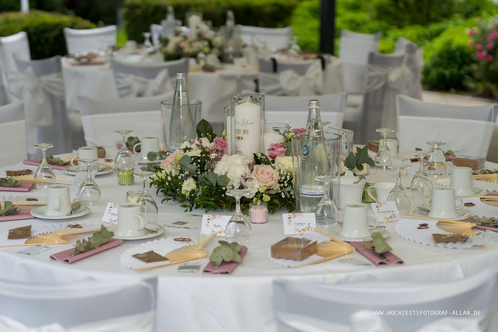 Romantische Hochzeit im Caffè Wildau in Wildau