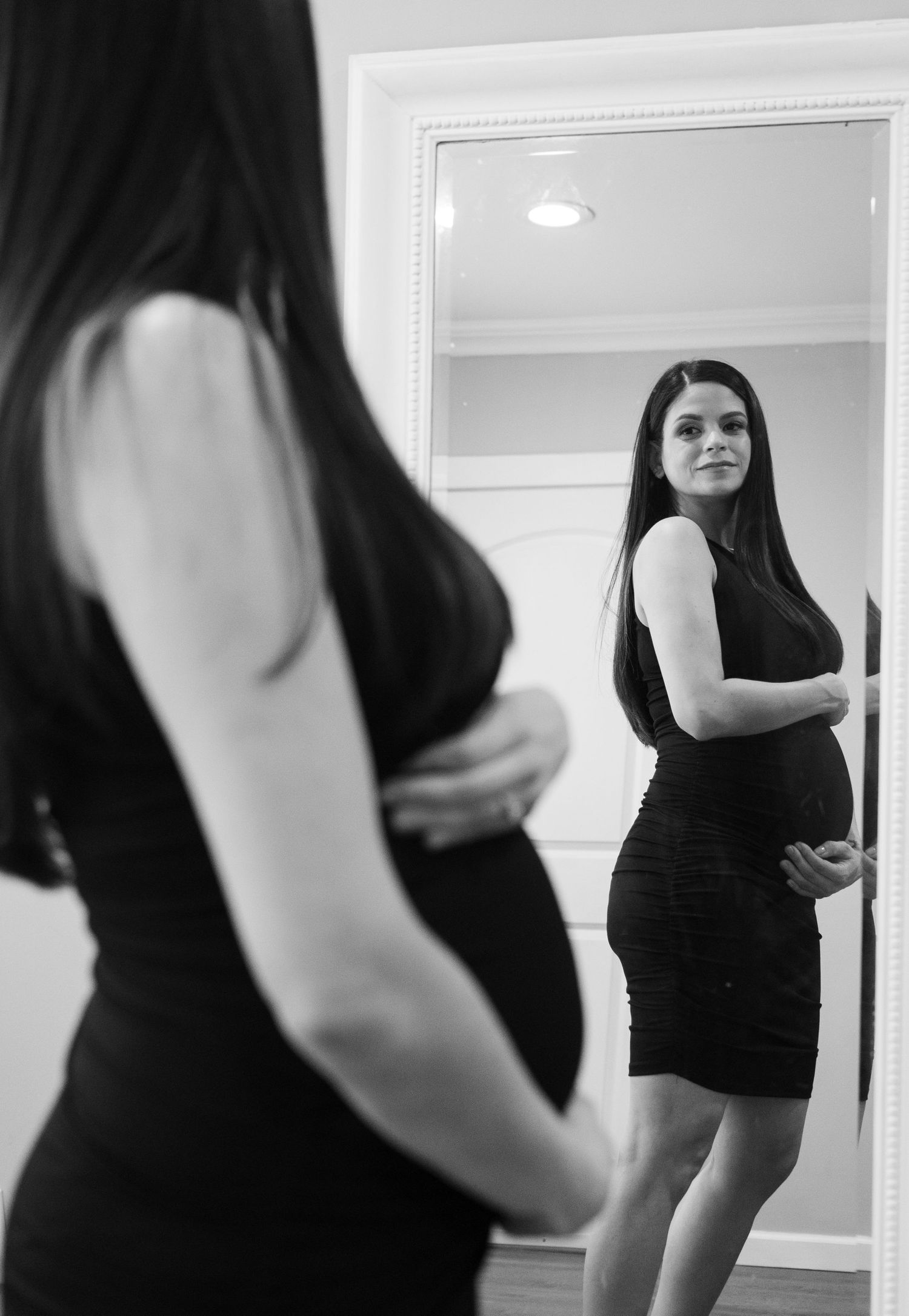 Maternity photoshoot close to Bergen County, Passaic County, Morris County.